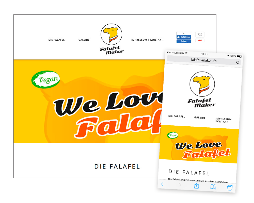 Website Falafel Maker