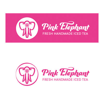 Pink Elephant Logo